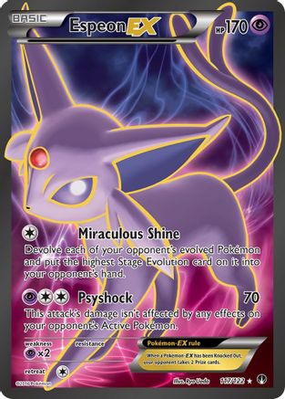 Espeon EX (Full Art) (Holofoil)