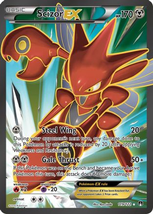 Scizor EX (Full Art) (Holofoil)