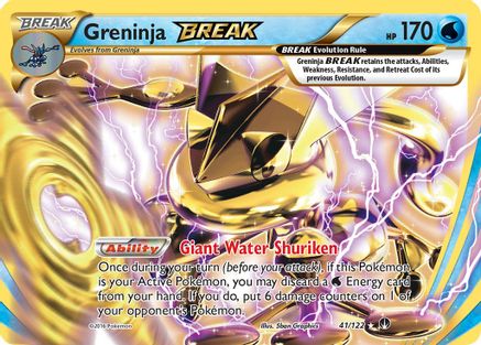 Greninja BREAK (Holofoil)