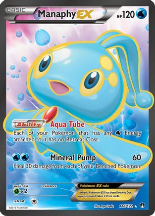 Manaphy EX (Full Art) (Holofoil)