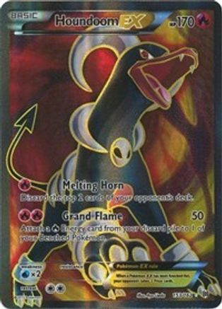 Houndoom EX (Full Art) (Holofoil)