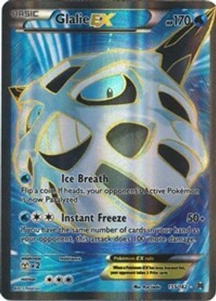 Glalie EX (Full Art) (Holofoil)