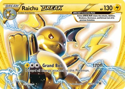 Raichu BREAK (Holofoil)
