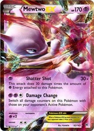 Mewtwo EX (62) (Holofoil)