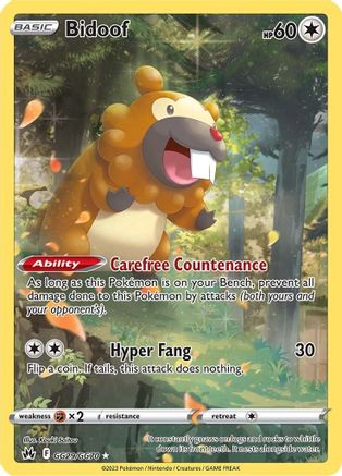 Bidoof (Holofoil)