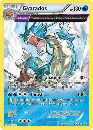 Gyarados (21) (Reverse Holofoil)