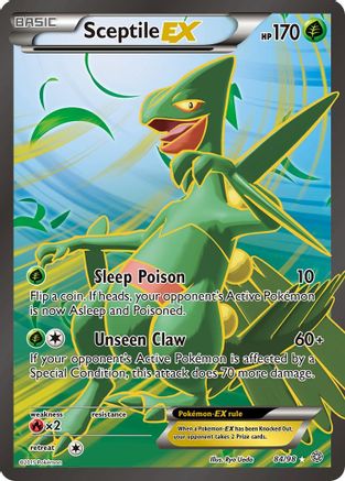 Sceptile EX (84 Full Art) (Holofoil)