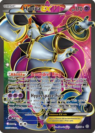 Hoopa EX (89 Full Art) (Holofoil)