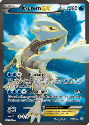 Kyurem EX (86 Full Art) (Holofoil)