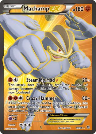 Machamp EX (90 Full Art) (Holofoil)