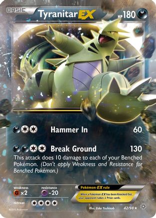 Tyranitar EX (Holofoil)