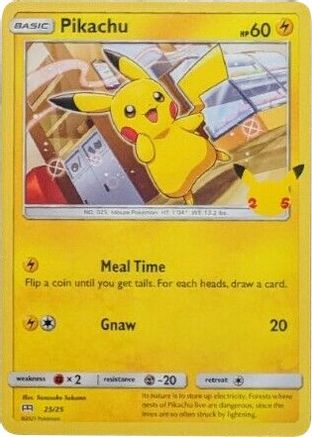 Pikachu - 25/25 (Holofoil)