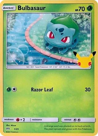 Bulbasaur - 1/25 (Holofoil)