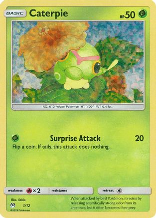 Caterpie - 1/12 (Holofoil)