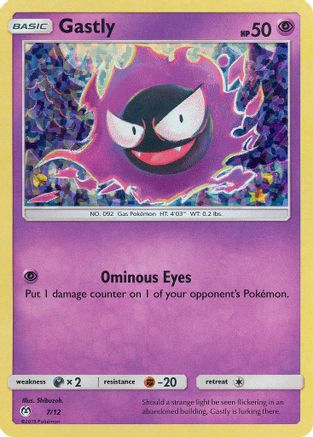 Gastly - 7/12 (Holofoil)