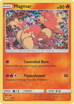 Magmar - 3/12 (Holofoil)