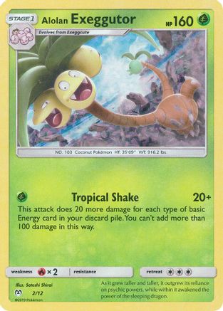 Alolan Exeggutor - 2/12 (Holofoil)