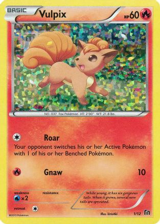 Vulpix - 1/12 (Holofoil)