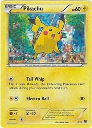 Pikachu - 6/12 (Holofoil)