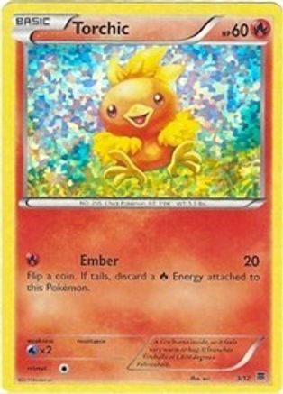 Torchic - 3/12 (Holofoil)