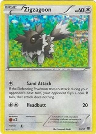 Zigzagoon - 11/12 (Holofoil)