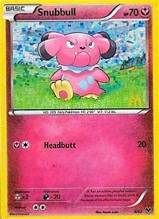 Snubbull - 8/12 (Holofoil)