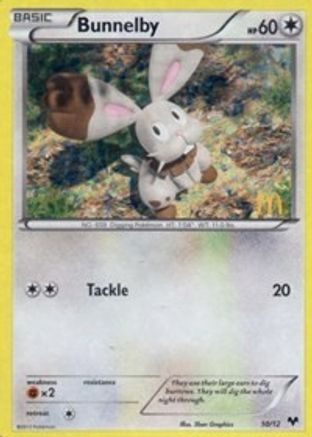 Bunnelby - 10/12 (Holofoil)