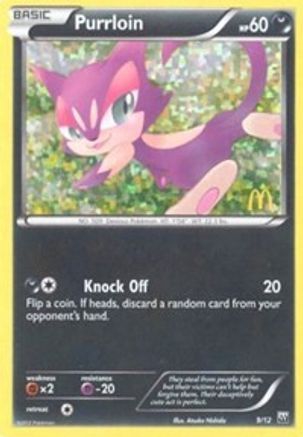 Purrloin - 9/12 (Holofoil)