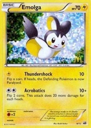 Emolga - 6/12 (Holofoil)
