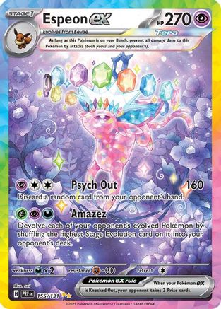 Espeon ex - 155/131 (Holofoil)