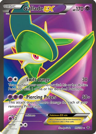 Gallade EX (99 Full Art) (Holofoil)