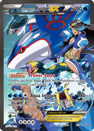 Team Aqua's Kyogre EX (Holofoil)