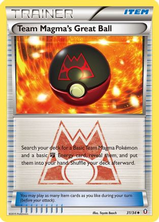 Team Magma's Great Ball (Reverse Holofoil)
