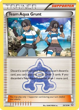 Team Aqua Grunt (Reverse Holofoil)