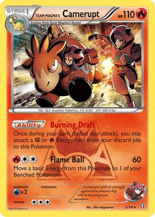 Team Magma's Camerupt (Reverse Holofoil)