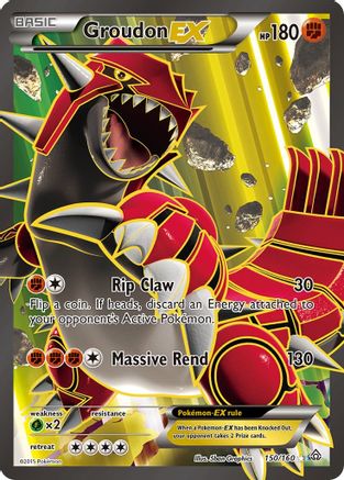 Groudon EX (150 Full Art) (Holofoil)