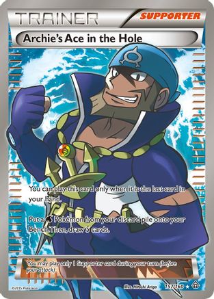 Archie's Ace in the Hole (157 Full Art) (Holofoil)