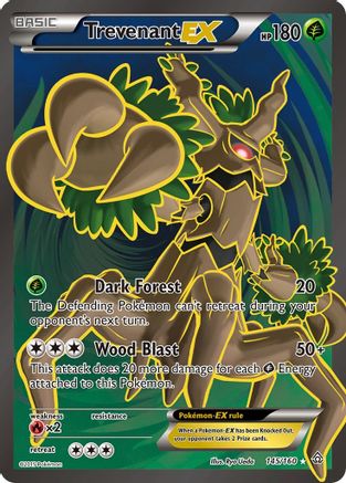 Trevenant EX (145 Full Art) (Holofoil)
