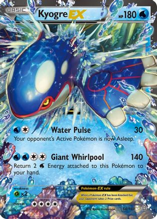 Kyogre EX (Holofoil)
