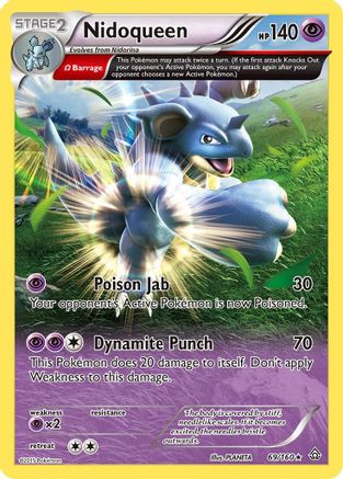 Nidoqueen (Omega) (Reverse Holofoil)