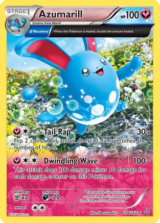 Azumarill (Alpha) (Reverse Holofoil)
