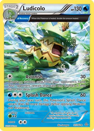 Ludicolo (Alpha) (Reverse Holofoil)