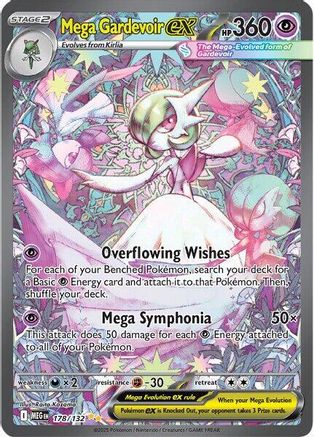 Mega Gardevoir ex - 178/132 (Holofoil)