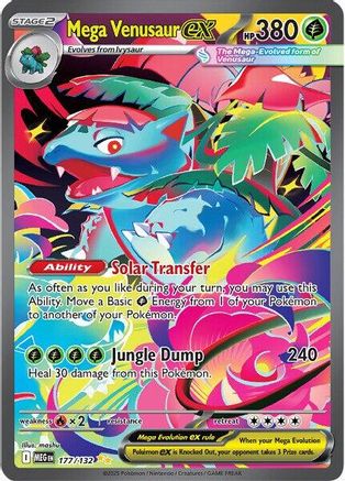 Mega Venusaur ex - 177/132 (Holofoil)
