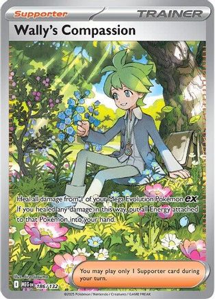Wally's Compassion - 186/132 (Holofoil)