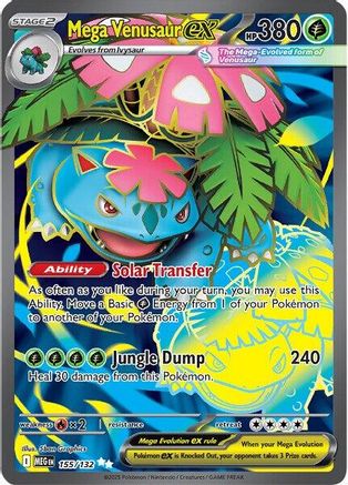 Mega Venusaur ex - 155/132 (Holofoil)