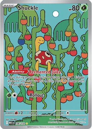 Shuckle - 136/132 (Holofoil)
