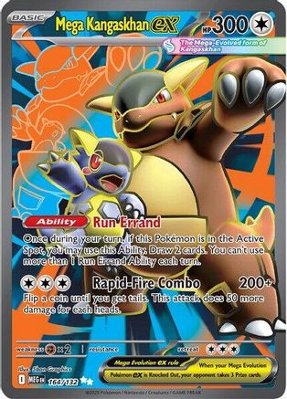 Mega Kangaskhan ex - 164/132 (Holofoil)