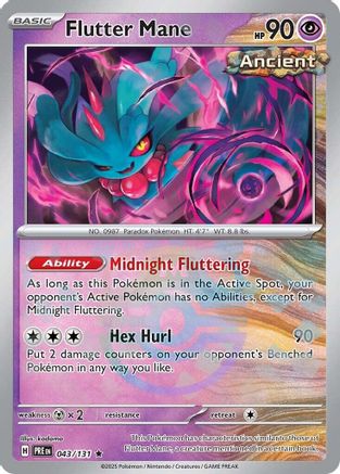 Flutter Mane (Master Ball Pattern) (Holofoil)