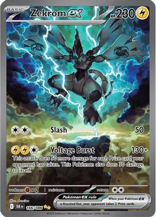 Zekrom ex - 166/086 (Holofoil)